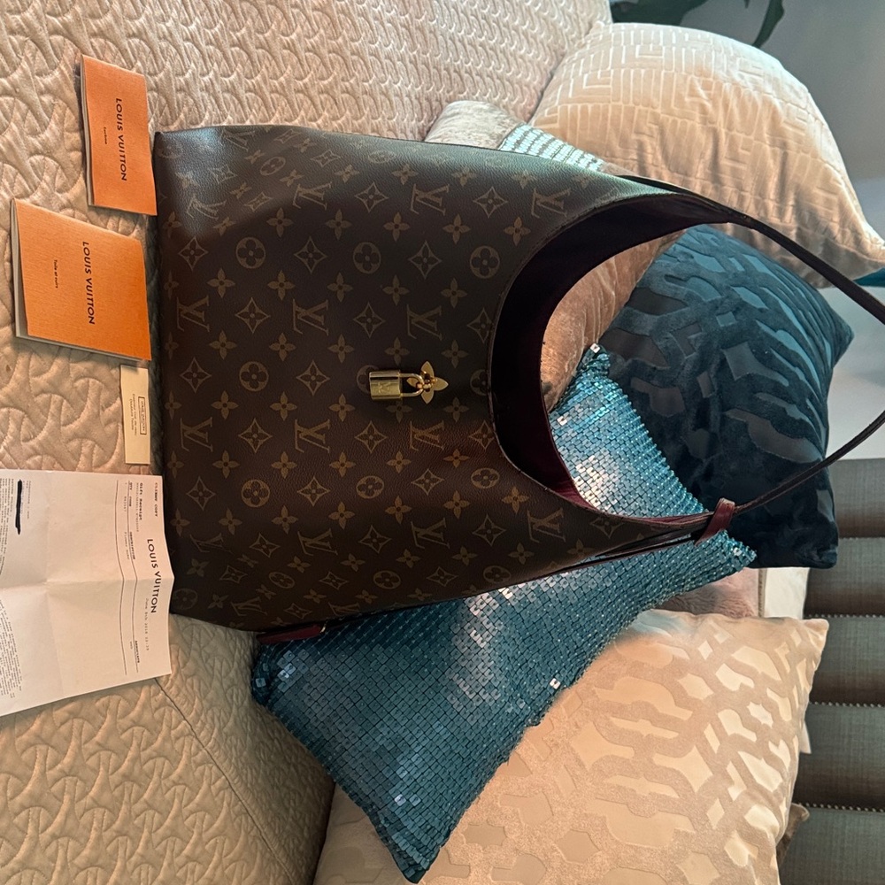 Louis Vuitton Dark Brown Monogram Shoulder Bag